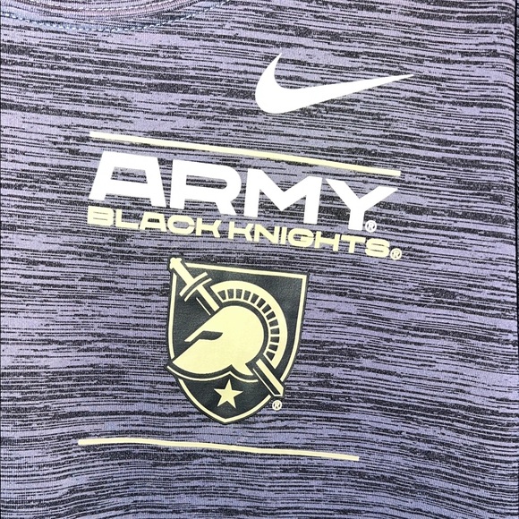 Nike Men's Heathered Black Long Sleeve Tee, Size XL - Picture 3 of 7